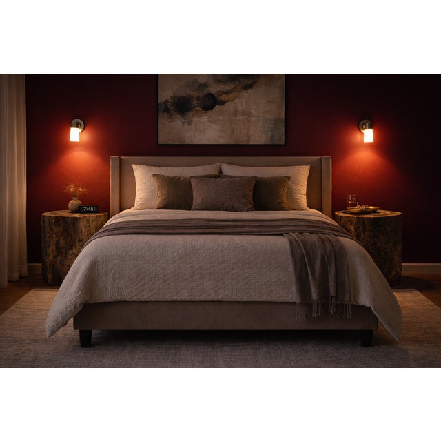 Gray Petrified Wood Side Table by Xyleia Petrified Wood For Sale - Image 8 of 9