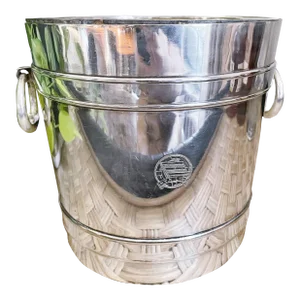 Vintage Silver Champagne Bucket From Japan Mail Steamship Company Ocean Liner