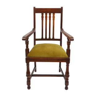 Vintage Wright Wood Armchair