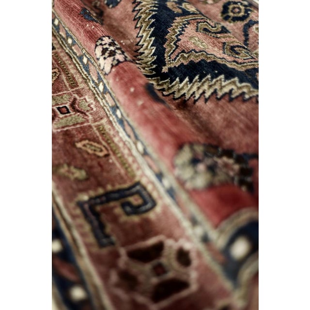 Vintage Hand-Woven Oriental Rug in Wool, 1960s For Sale - Image 14 of 18