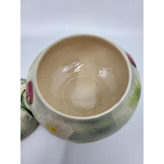 Ceramic Slip Earthenware Box from Saint Clément For Sale - Image 7 of 9