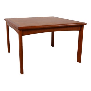 Mid-Century Wooden Coffee Table in Brown For Sale