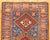 Antique Caucasian Kazak Oriental Rug in Small Size with Multiple Medallions For Sale - Image 4 of 4