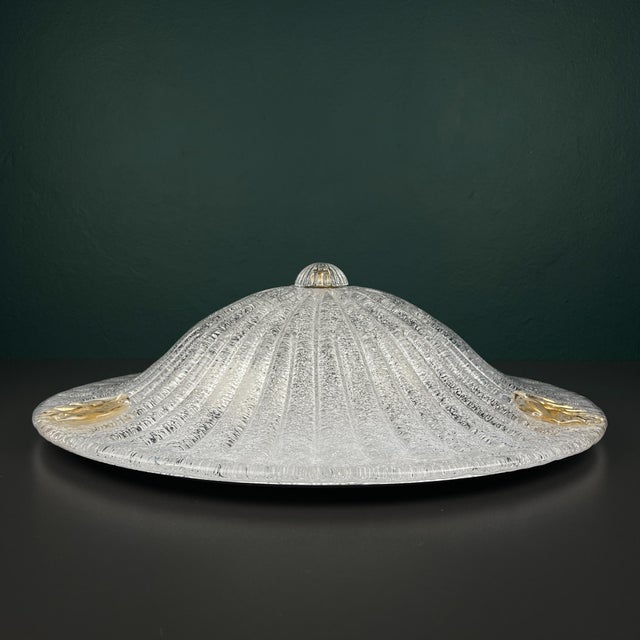 Murano Glass Ceiling Lamp, Italy, 1990s For Sale - Image 4 of 15