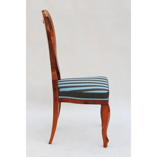 Biedermeier Chairs in Cherry-Tree, Czech, 1840s, Set of 6 For Sale - Image 10 of 12