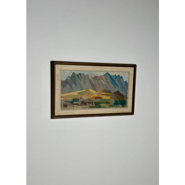 Arne Bohman, Spain, 1961, Oil on Panel, Framed For Sale - Image 7 of 17