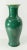 19th Century Chinese Dark Apple Green Crackled Vase, Qing Dynasty For Sale - Image 4 of 13