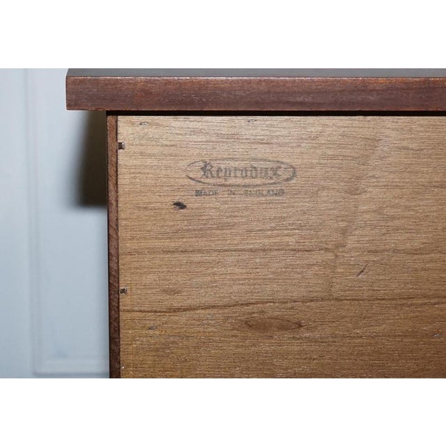 Vintage Bevan Funnel Hardwood Sideboard Bank of Drawers For Sale - Image 15 of 16