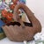 Vintage Bronzed Metal Swan Planter For Sale - Image 9 of 11
