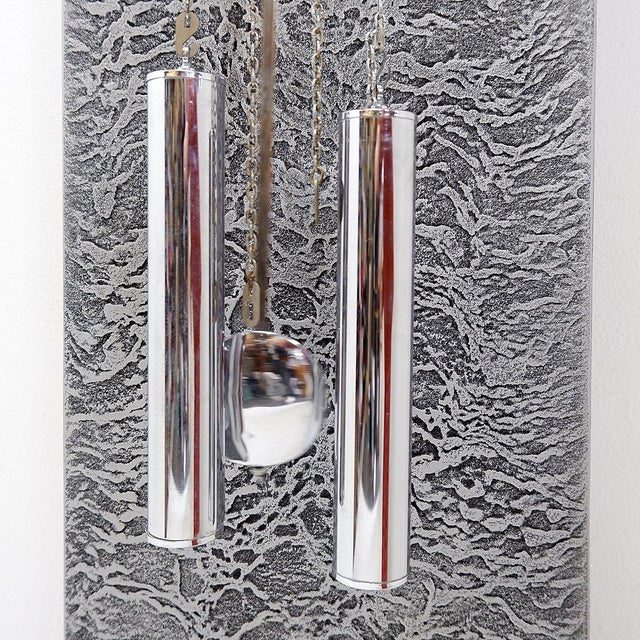 Vintage Brutalist Standing Clock, 1970 For Sale - Image 4 of 16