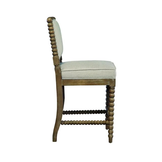 Transitional Sara Counter Stool by Furniture Classics For Sale - Image 3 of 7