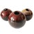 Vintage Space Age Ceramic Spherical Ornament Sculpture by Marisa, 1970s, Set of 3 For Sale - Image 3 of 9