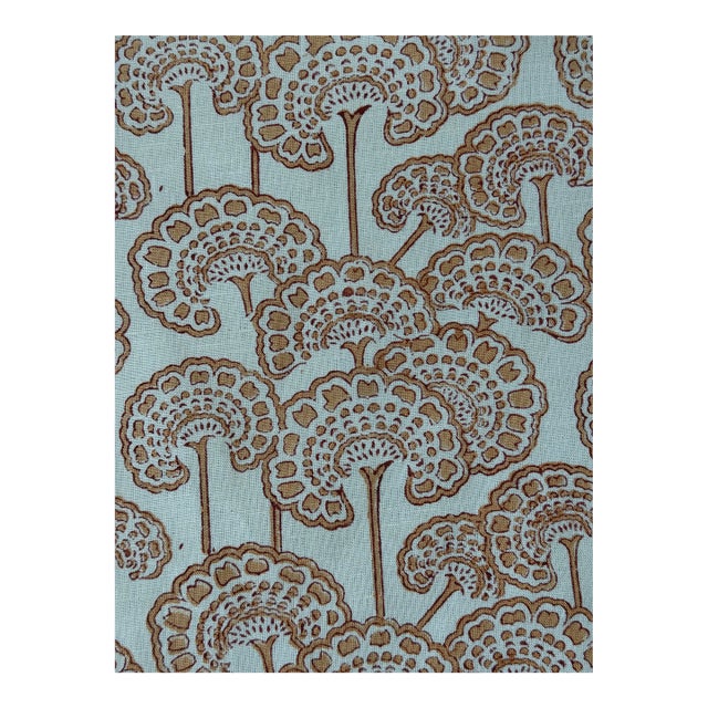 Thurmond 2 Apricot by Stout Linen Blend Fabric 4 Yards For Sale