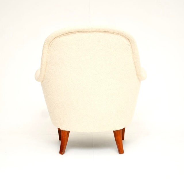 Wood Vintage Swedish Cirkus Armchair from Carl Malmsten, 1960s For Sale - Image 7 of 9