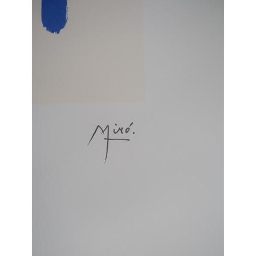 Joan Miró (1893-1983) Surreal family Color lithograph after a work by the artist Signed in the plate On vellum, 45 x 60 cm...