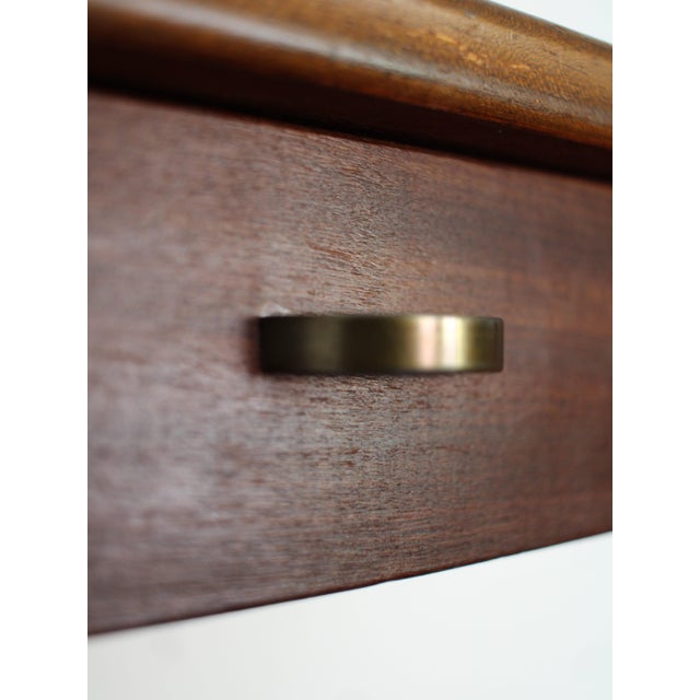 Brown Vintage Danish Hanging Wall-Nightstands in Teak, 1960s, Set of 2 For Sale - Image 8 of 9
