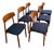Danish Dining Chairs by Harry Østergaard, 1960s, Set of 6 For Sale