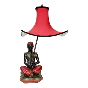1950 Genie Lamp With Original Shade