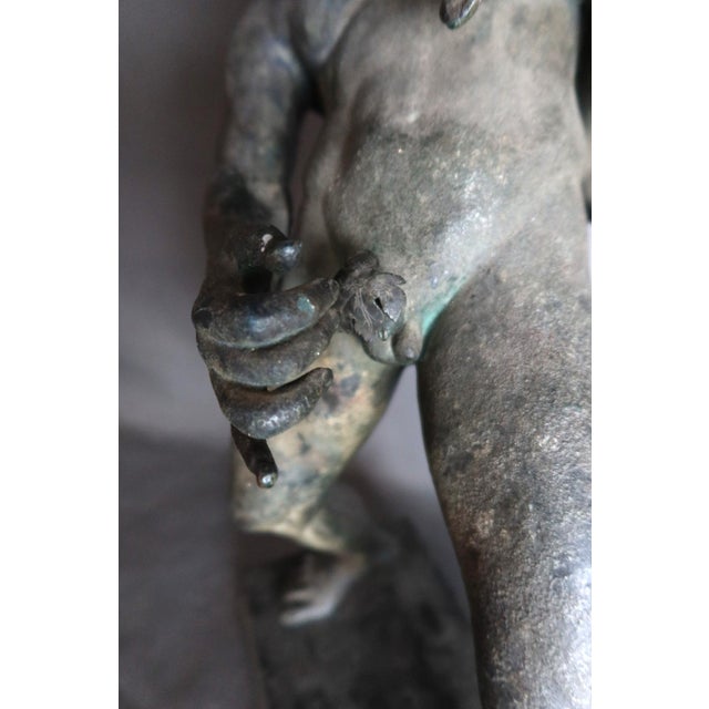 After Sabatino de Angelis, Faun Sculpture, 19th Century, Bronze For Sale - Image 4 of 13