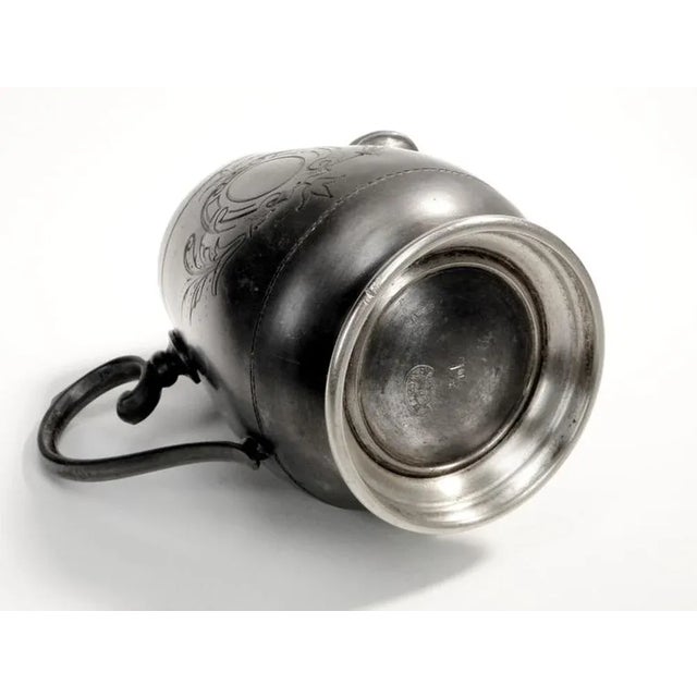 Art Nouveau Milk Jug by Plewkiewicz, Poland, Early 1900s For Sale - Image 5 of 11