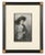 Gray Antique Portrait of a Girl with her Doll by William Harper For Sale - Image 8 of 9