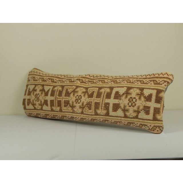 Mid-Century Modern Turkish Rug Pillow Cover For Sale - Image 3 of 5