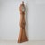 Gustavian (Swedish) Gustavian Long Case Clock in Hand-Carved Pine, Sweden, 1790 For Sale - Image 3 of 11