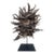 Large Mid-20th Century African Guéré (Wè) Gela Horn "War" Power Mask on Custom Stand For Sale