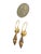 Gold Antique Gold Portuguese 18k Filigree Bomb Drop Earrings For Sale - Image 8 of 11