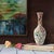 Ceramic Jardin Colore' Tall Necked Vase For Sale - Image 7 of 10