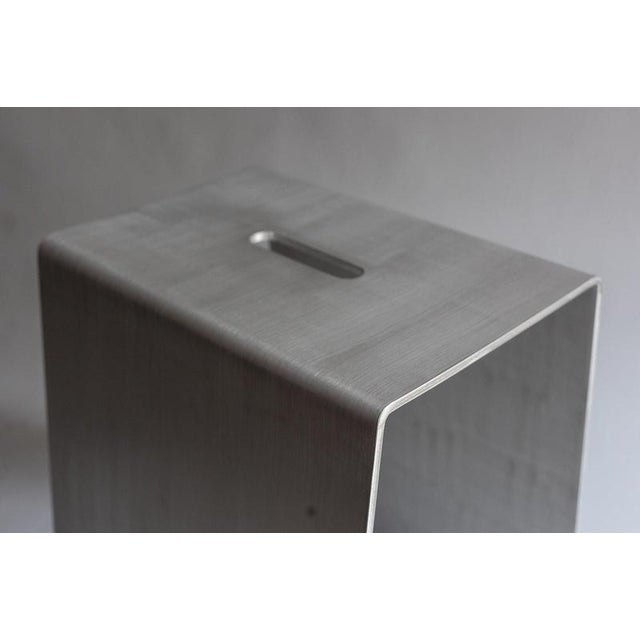 Not Yet Made - Made To Order Como Aluminum Stool by Form & Eisen For Sale - Image 5 of 18