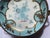 Beautiful Ferdinand Bing and Company Successors porcelain bowl with brass stand. Gorgeous Robins Egg blue color with gold...