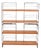 Scandinavian Freestanding Modular Bookcase in Teak and Metal, 1960s For Sale