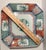 Late 19th C. Meiji Era Japanese Imari Hand Painted Octagonal Porcelain Plate 12" For Sale - Image 10 of 11