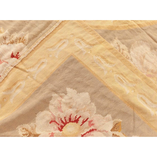 Contemporary Floral Bessarabian Style Handmade Wool Rug by Doris Leslie Blau For Sale - Image 9 of 9