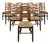 Chalet Chairs in Wood, Set of 10 For Sale
