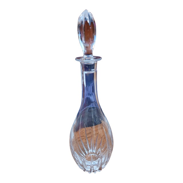 Late 20th Century Faberge Crystal Decanter For Sale