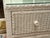 Vintage White Wicker 2-Drawer Nightstand With Glass Top For Sale In New York - Image 6 of 10
