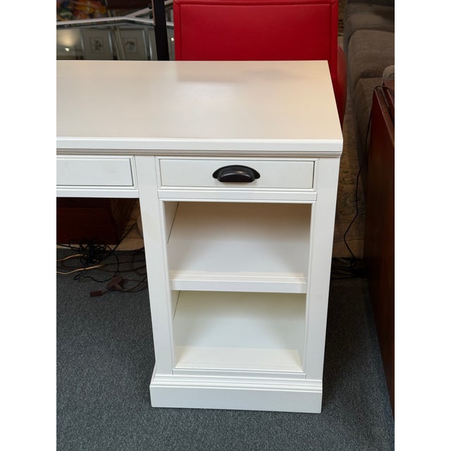 Pottery Barn Aubrey Single Cabinet Writing Desk For Sale - Image 11 of 12