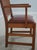 Set of 6 Mission Style Leather Seat Dining Chairs For Sale - Image 12 of 18