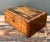 Wood Vintage Wood Inlay Writing Desk With Inkwells For Sale - Image 7 of 14
