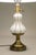 Stiffel 1960s Stiffel Hollywood Regency Blown Oplaescent Glass Brass Table Lamp Murano For Sale - Image 4 of 11