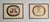 An exquisite collection of twp framed shiny polychrome prints of Picasso Vallauris ceramic plates depicting Centaurs and...