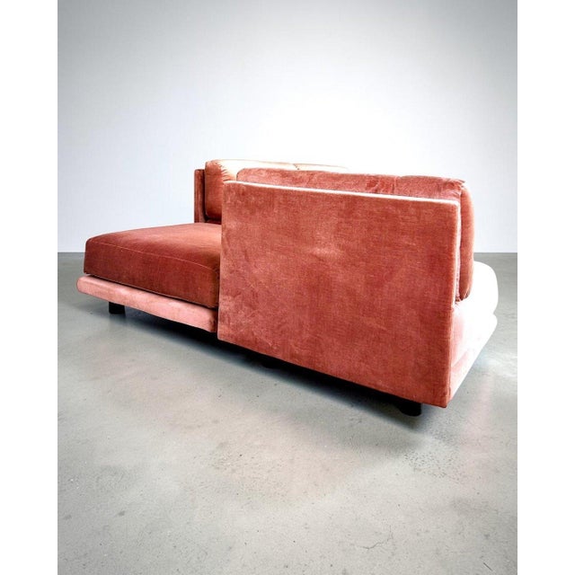 Salpol Modular Sofa in Dralon Velvet, Italy, 1970, Set of 4 For Sale - Image 10 of 18