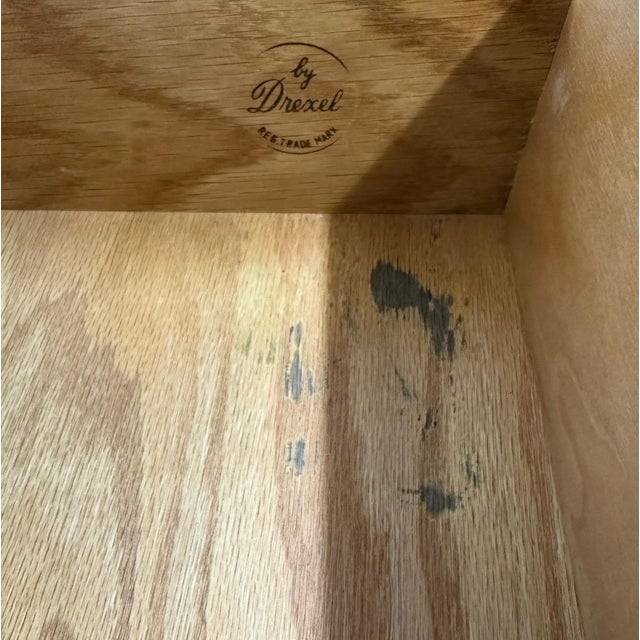 Mid-Century Modern Drexel Declaration Walnut High Chest For Sale - Image 9 of 9