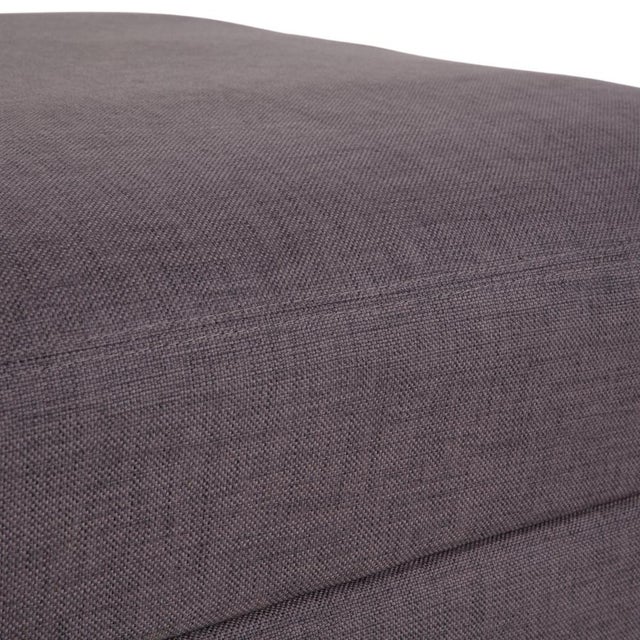 Sepia Fabric Sofa and Ottoman from Bolia, Set of 2 For Sale - Image 5 of 18