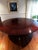 Brown Early 20th Century Mahogany Regency 78" Round Dining Table For Sale - Image 8 of 10