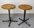 Set of Dutch Stools in Beech and Metal, 1950 For Sale - Image 3 of 13