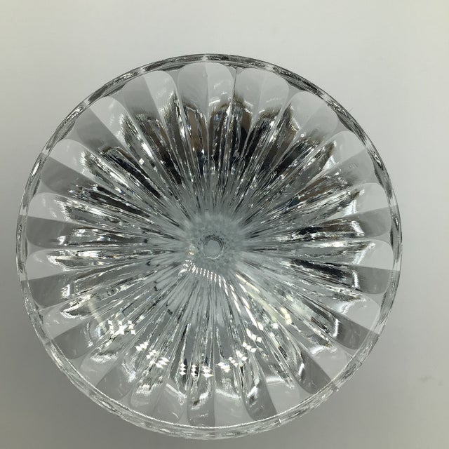 Glass Mikasa "Ritz" Crystal Water Goblets-Set of 6 For Sale - Image 7 of 12