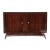 Wood Mid-Century Modern Hollywood Regency Inlaid Rosewood Credenza, French, C.1930 For Sale - Image 7 of 7